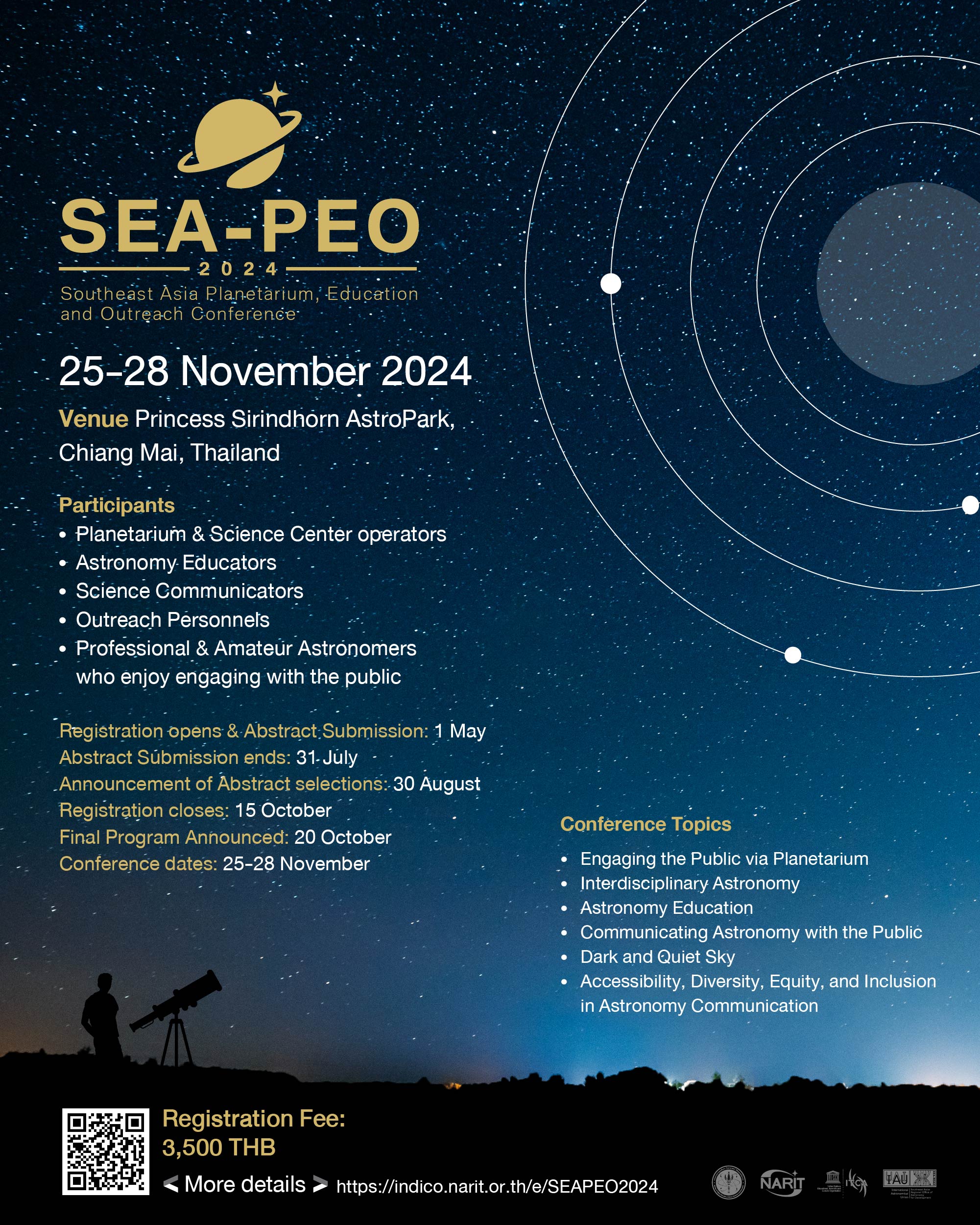 Southeast Asia Planetarium, Education and Outreach 2024